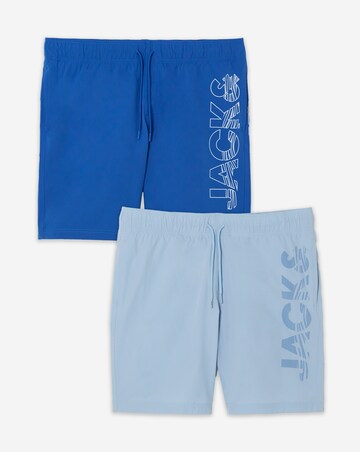 Jack & Jones Maui Wave Logo Swim Short 2 Pack