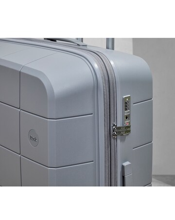 Rock Pixel Large Suitcase - Grey