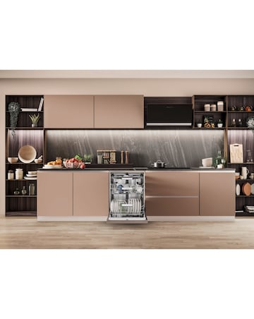 Hotpoint Maxi Space H7F HP43 X UK Full Size Dishwasher 15 Place Settings Silver