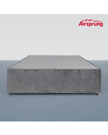 Airsprung Velvet Divan Base with 2 Drawers