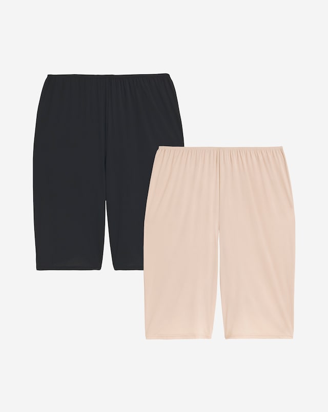 Pretty Secrets (2 Pack) Culottes Black/Almond