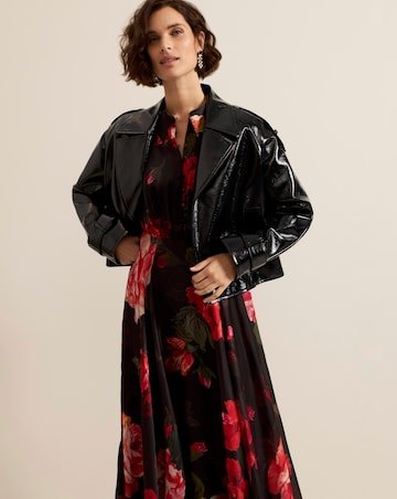 Phase Eight Cilla Floral Shirt Midi Dress