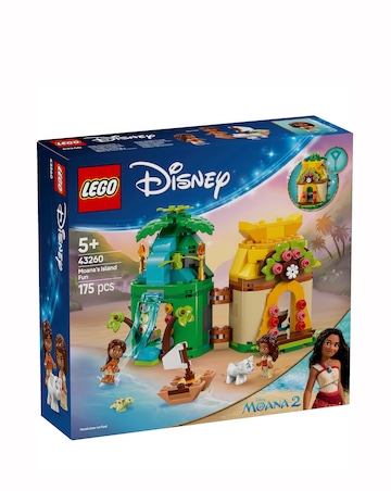 LEGO Disney Princess Moana's Island Fun Building Toy 43260