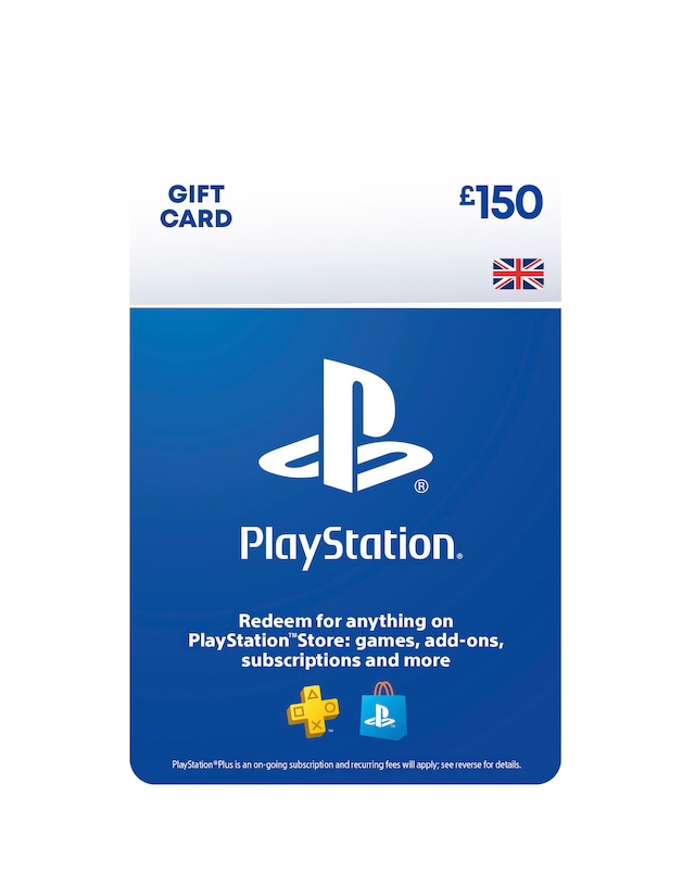 PlayStation Store Gift Card - £150 (Digital Download)