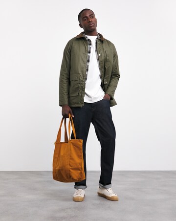 Khaki Cotton Wax Jacket
