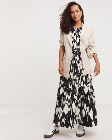 Soft Touch Jersey Halter Neck Maxi Sundress