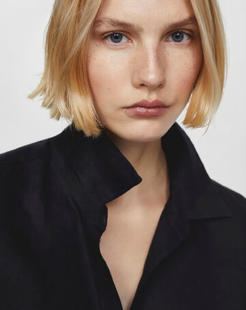 Mango Pure Linen Button Up Shirt