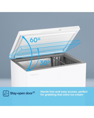 Fridgemaster MCF200E 198L Freestanding Chest Freezer - White - E Rated