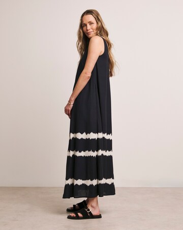 Anthology Linen Mix Pleat Dress