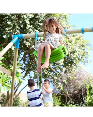 TP Woburn Wooden Triple Swing Set