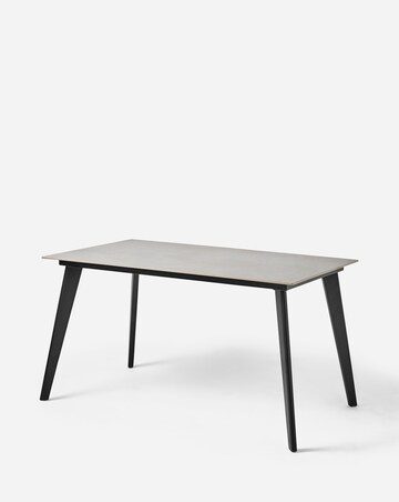 Hale Dining Table with 6 Emilie Velvet Chairs