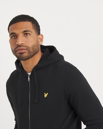 Lyle & Scott Classic Full Zip Hoodie - Black
