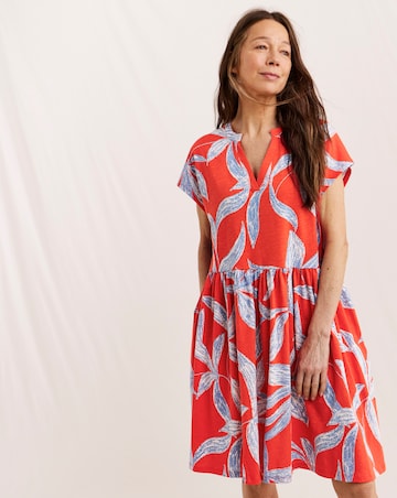 Julipa Printed Cotton T-Shirt Dress