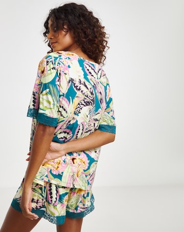 Built In Support Bamboo Pyjama Shortie Set