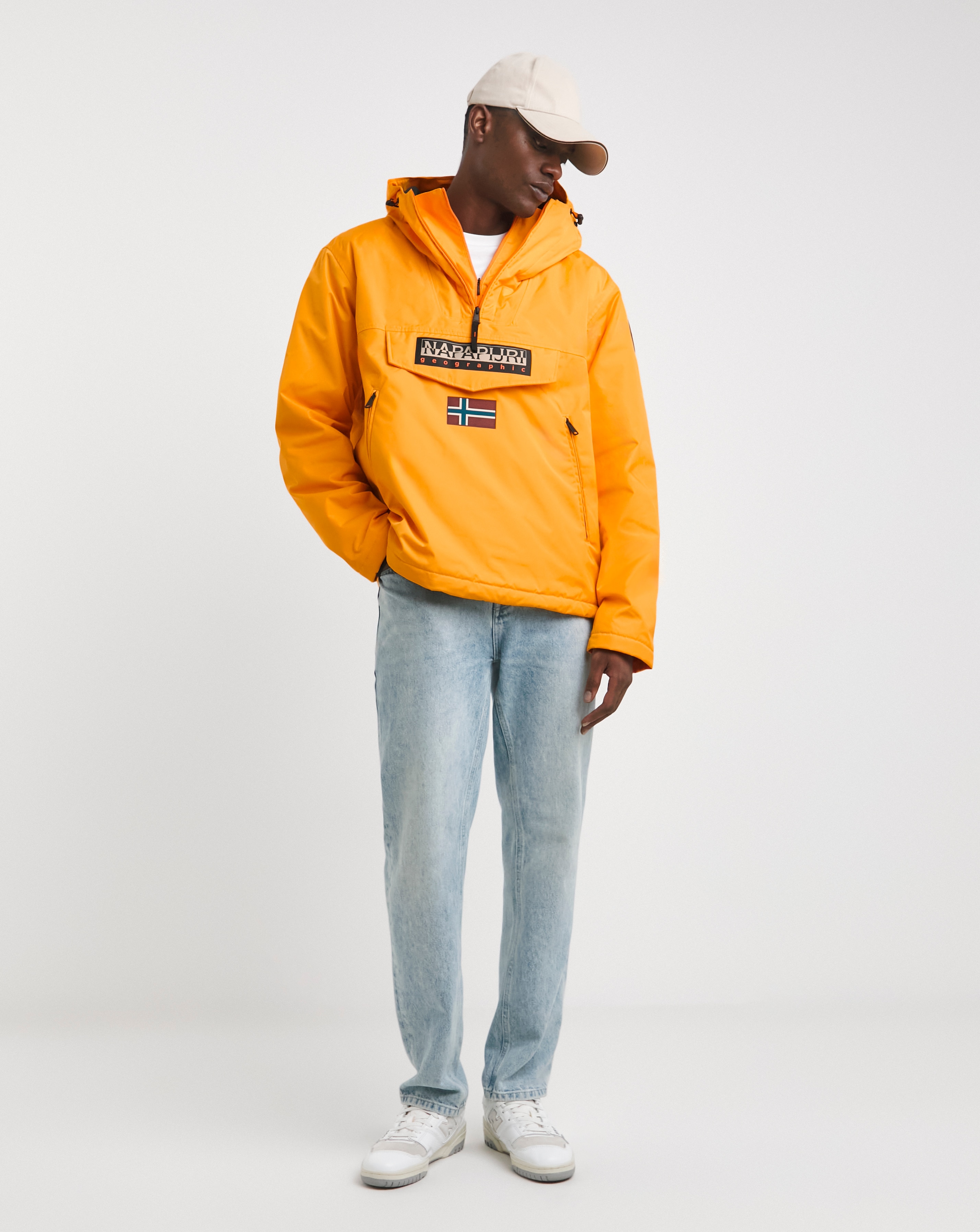 Napapijri Rainforest Next Jacket - Orange | JD Williams