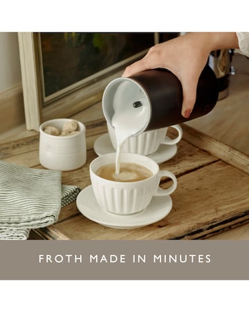 Dualit 84140 Handheld Milk Frother and Hot Chocolate Maker