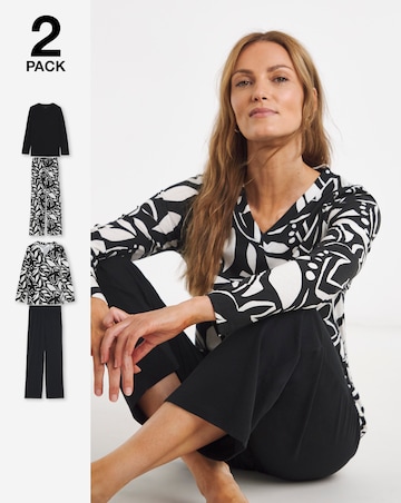 JD Williams (2 Pack) Value Pyjama Sets