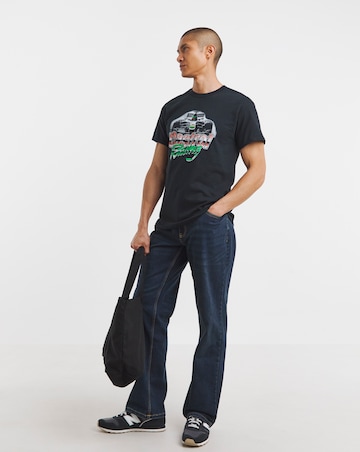 Castrol Graphic Motor Racing T-Shirt - Black