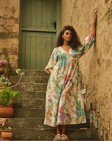 Fatface Rosie Tropical Midi Dress