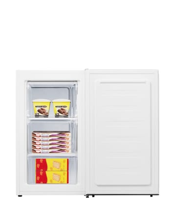 Fridgemaster MUZ4860E Under Counter Freezer - White E Rated 85 CM