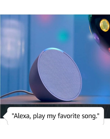 Amazon Echo Pop Smart Speaker - Midnight Black