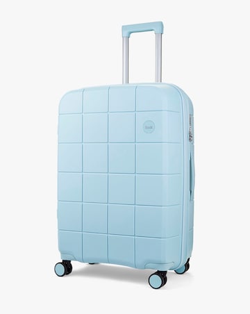 Rock Pixel Medium Suitcase - Pastel Blue