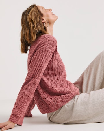 Crochet Long Sleeve Jumper