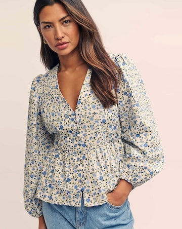 Nobody's Child Ria Floral Blouse