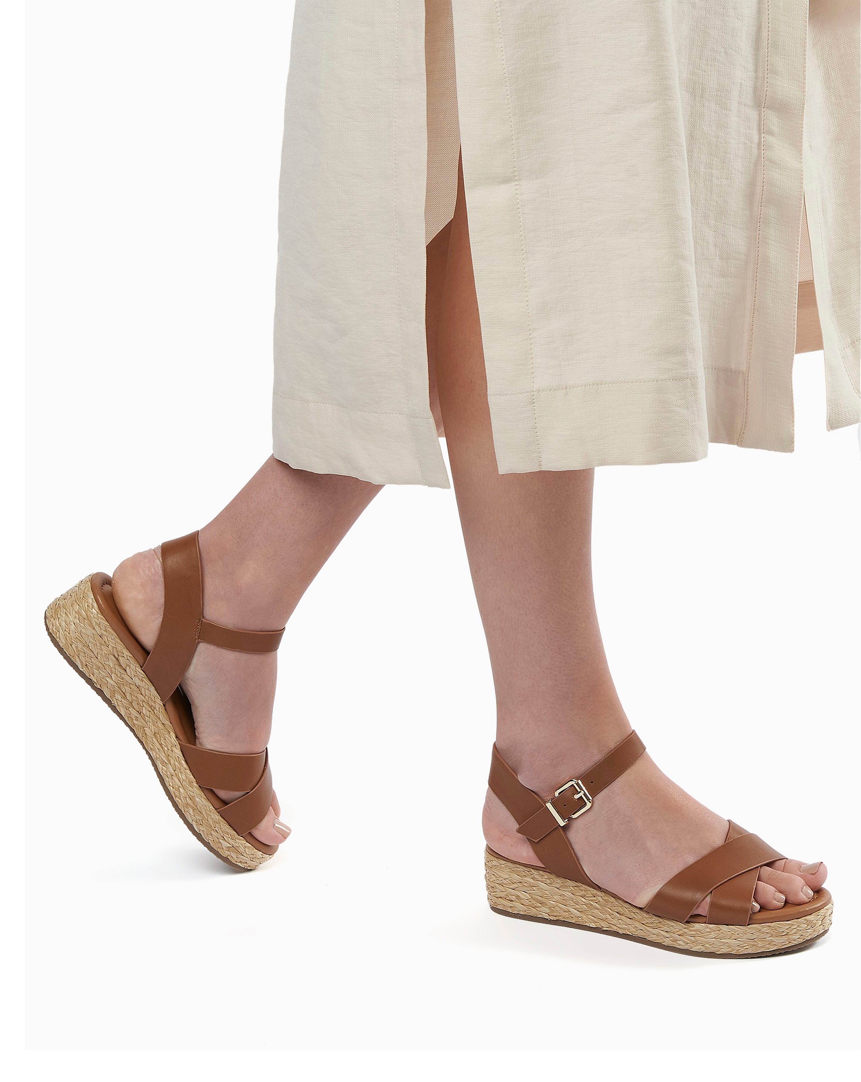 Dune Linnie Wedge Sandals E Fit | JD Williams