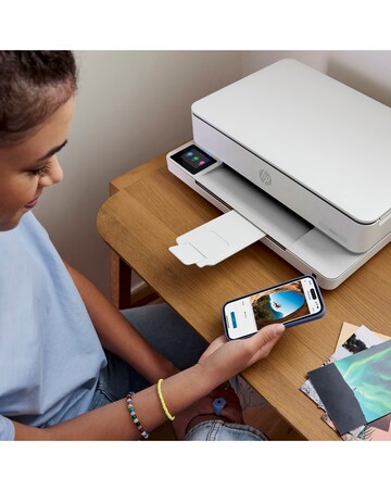 HP Envy 6530e All in One Printer - White