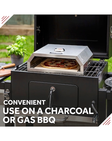 George Foreman BBQ Pizza Oven with Paddle