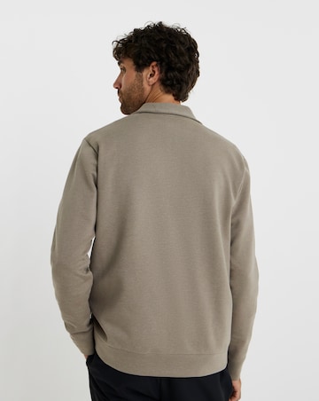 Folio Interlock 1/4 Zip Sweatshirt
