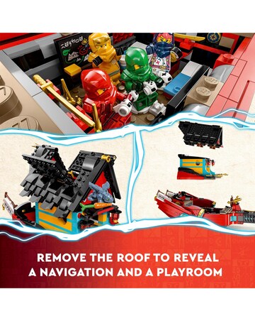 LEGO NINJAGO Destiny's Bounty - race against time Set 71797