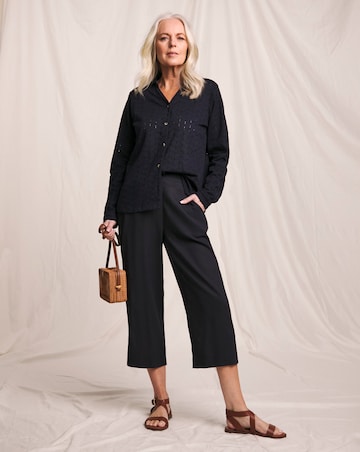 Julipa Pure Cotton Broderie Jersey Shirt