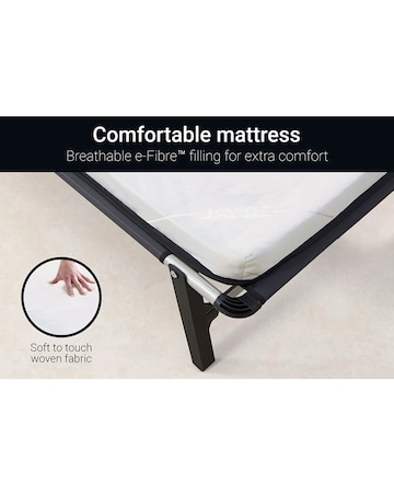Jay-Be Hideaway Folding Bed with e-Fibre Mattress Single