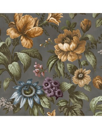 Superfresco Easy Gardenia Charcoal Wallpaper