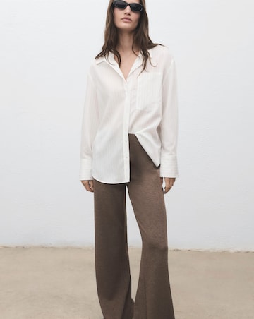 Mango Relaxed Falre Trousers