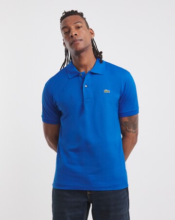 Lacoste Classic Short Sleeve Pique Polo - Bright Blue