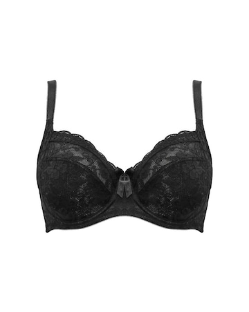Pour Moi Rebel Full Cup Wired Bra Black