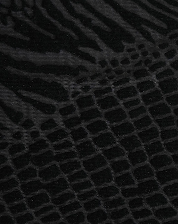 Ro&Zo Animal V Neck Midi Dress