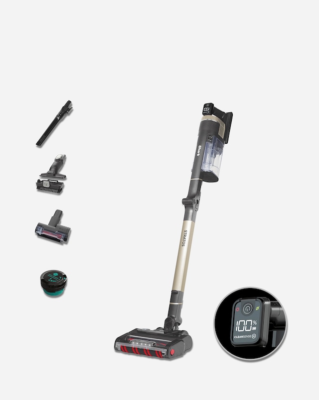Shark IZ400UKT Stratos Cordless Vacuum with Anti Hair Wrap Plus & Clean Sense IQ