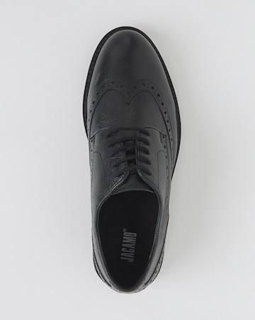 Leather Brogues Extra Wide Fit