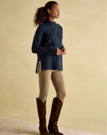 Joules Betsy Button Detail Jumper