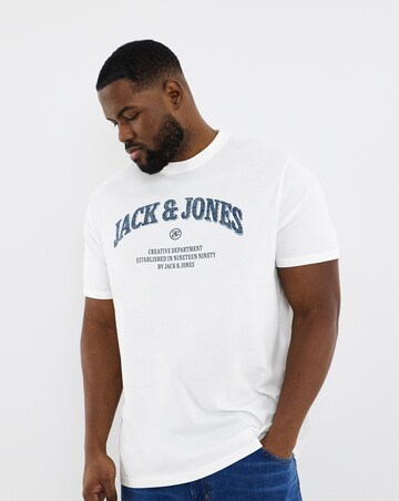 Jack & Jones Denver Logo T-Shirt - White
