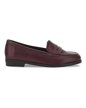 Flexi Sole Loafers - Wide Fit (E)