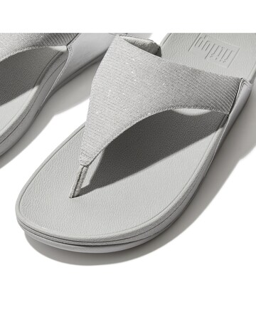 Fit Flop Lulu Shimmer Toe-Post Sandals Standard Fit