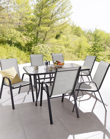 Malaga 6 Seater Dining Set