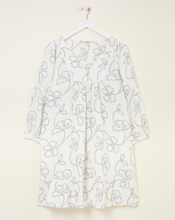 FatFace Frill Embroidery Tunic
