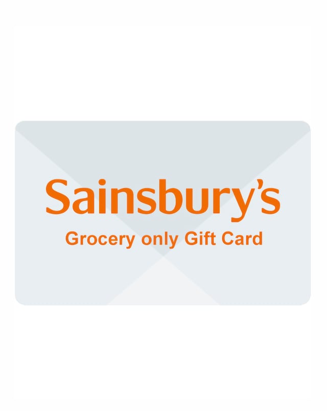 can you use sainsbury's gift card for tobacco Sainsbury's Groceries Only £75 Gift Card