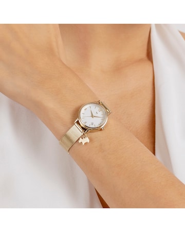 Radley Gold Plated Mesh Strap Watch